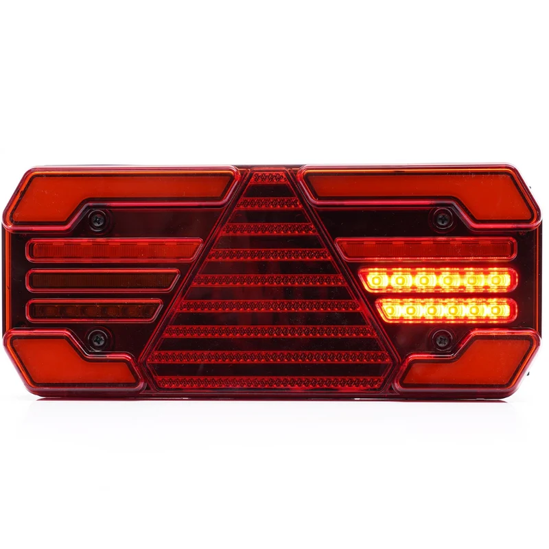 WAS W248DD Grande luce per rimorchio con indicatore dinamico / 12"