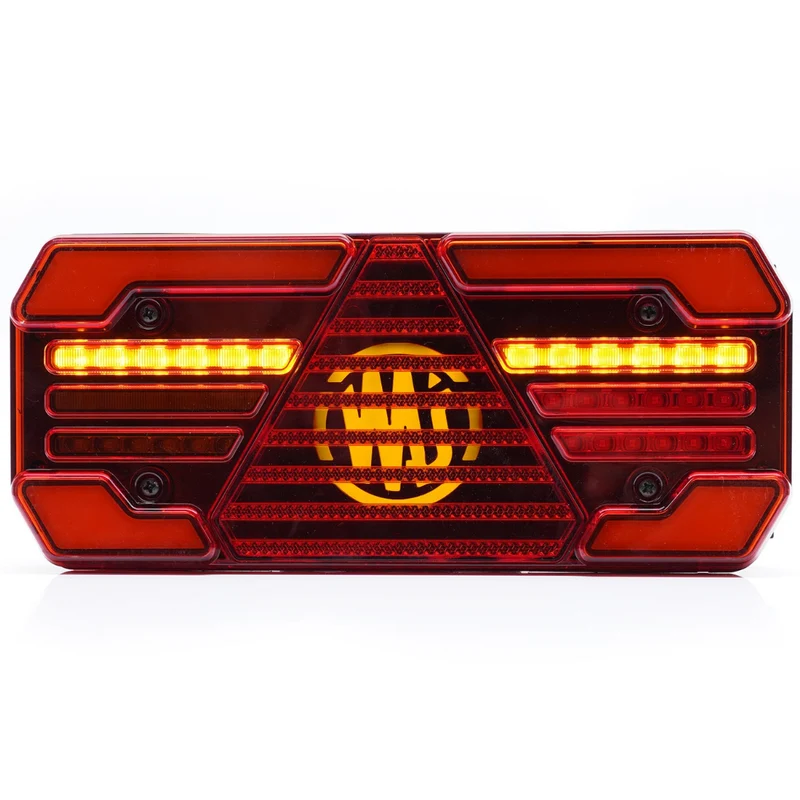 WAS W248DD Grande luce per rimorchio con indicatore dinamico / 12"