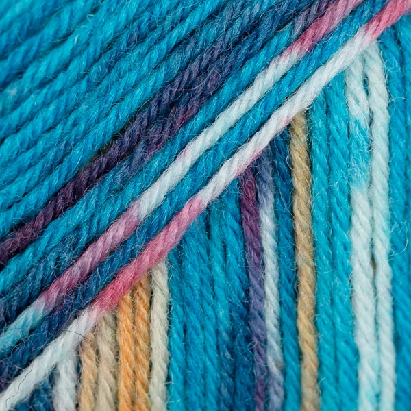 DROPS Fabel Print 162 mare blu