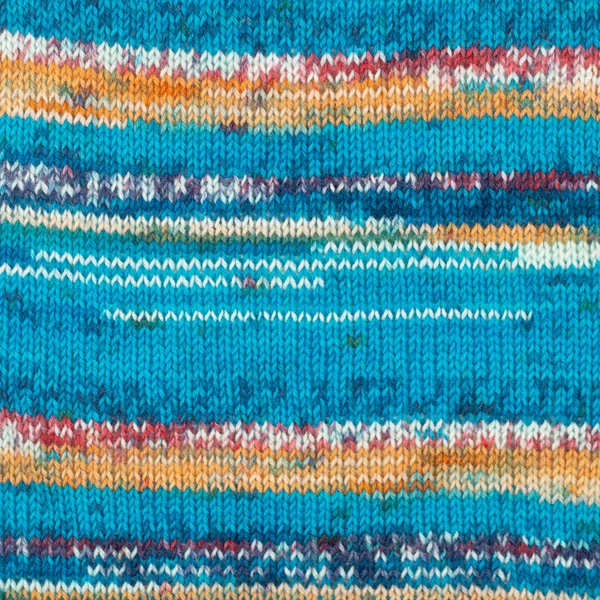 DROPS Fabel Print 162 mare blu