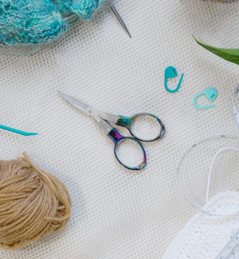 knit pro Forbici pieghevoli arcobaleno mindful
