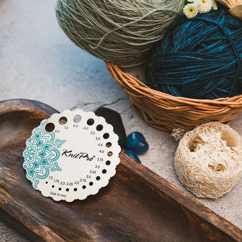 knit pro sterlina consapevole silver calibro ad ago placcato