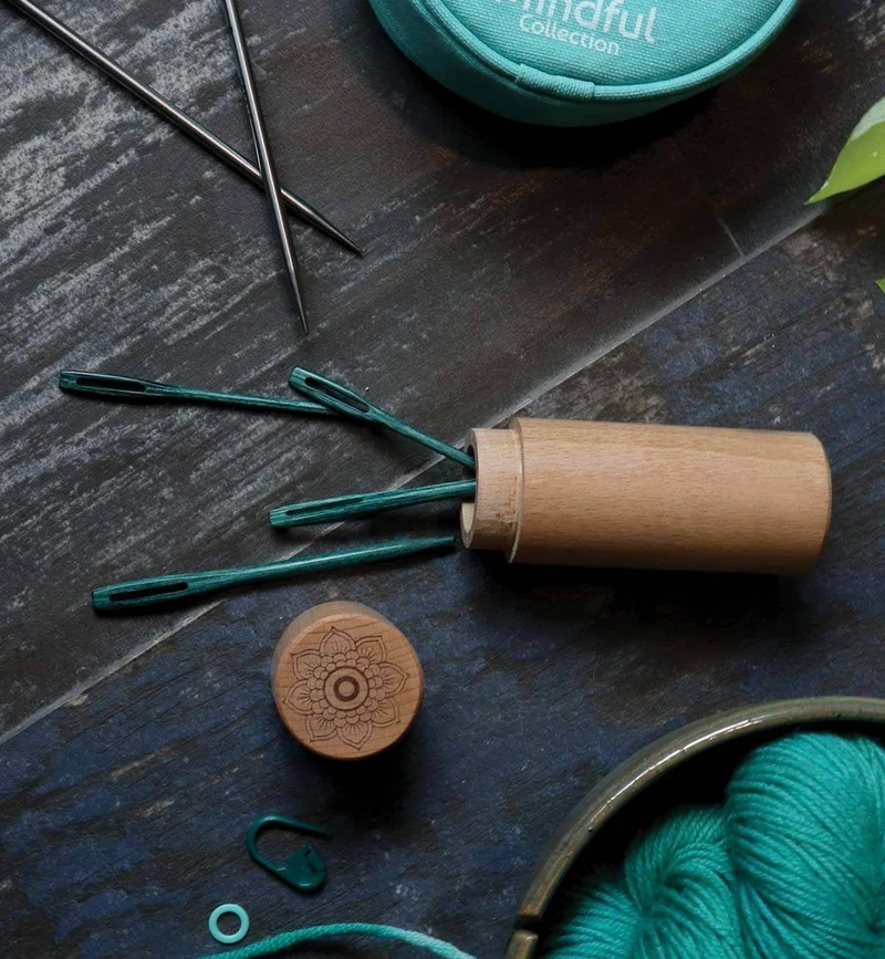 knit pro aghi da rammendo in legno consapevoli