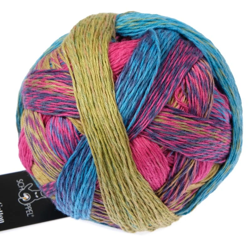 schoppel zauberball pazzo cotone stärke 4