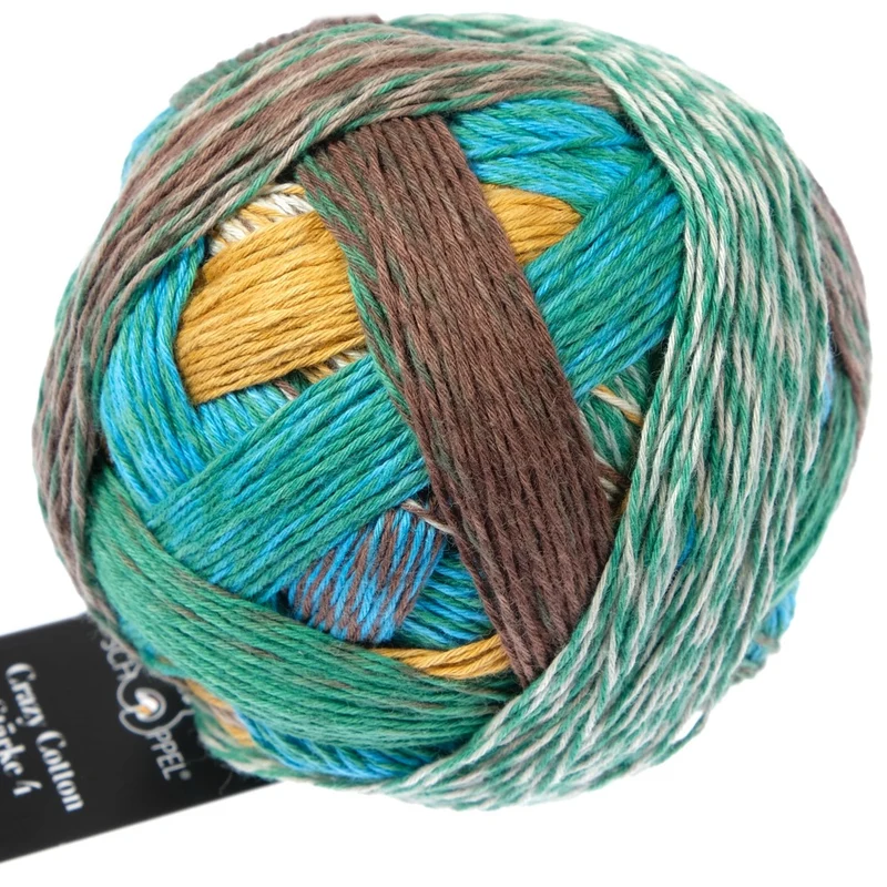 schoppel zauberball pazzo cotone stärke 4