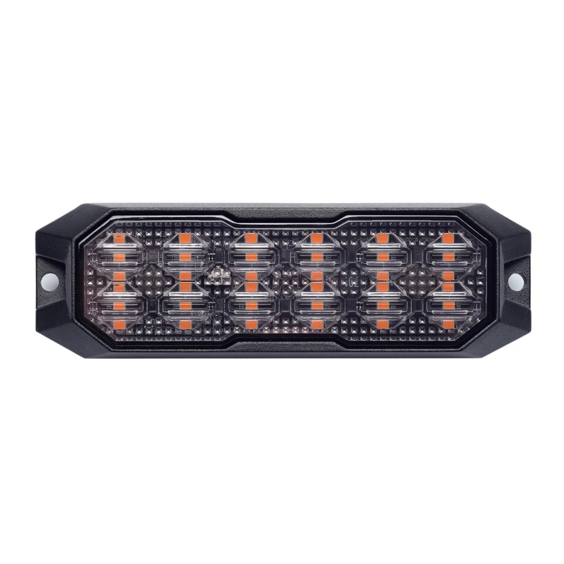 Luce stroboscopica a LED ad alta potenza Torlok Black Hawk / 12 LED a doppia fila