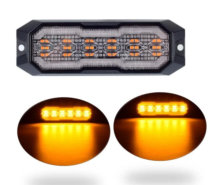 Luce di segnalazione a LED fumé Torlok Black Hawk con funzione stroboscopica