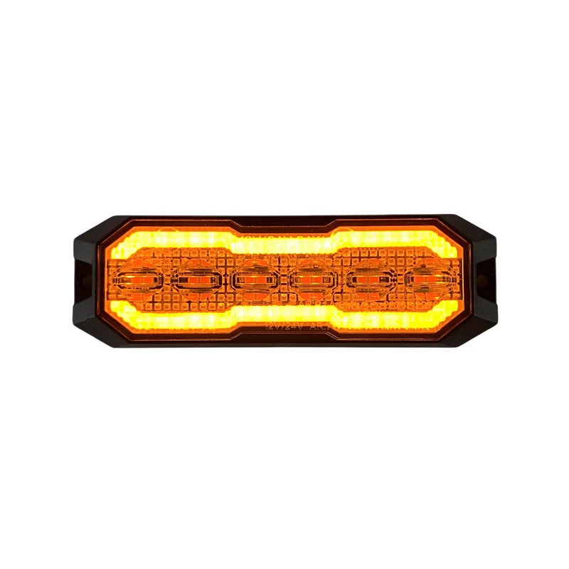 Luce di segnalazione a LED fumé Torlok Black Hawk con funzione stroboscopica