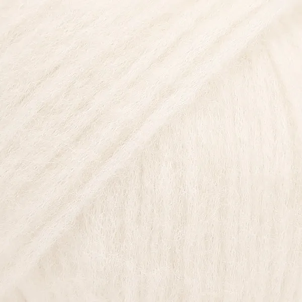 DROPS Air Mix Uni Colour 01 bianco sporco