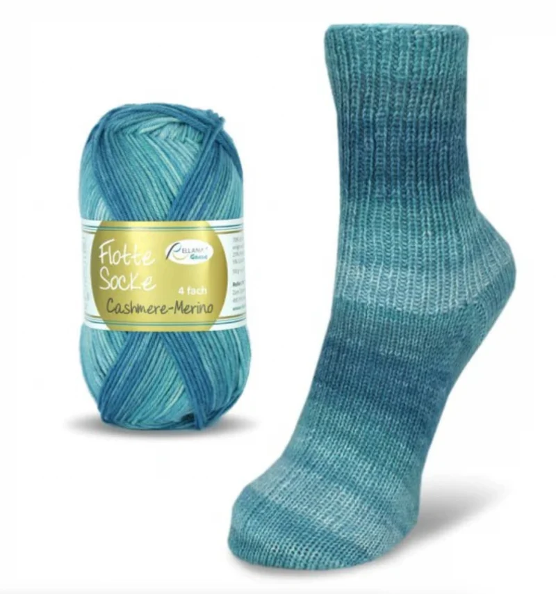 Flotte Socke Cashmere-Merino 1323
