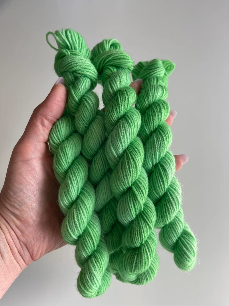 Campi di tulipani: mini verde mela