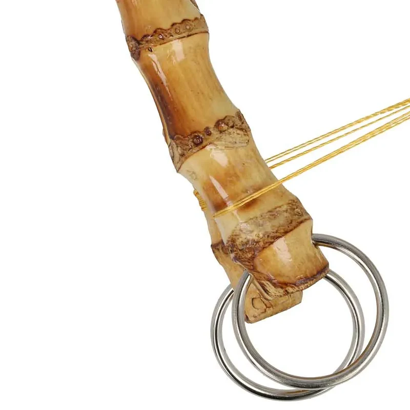 Manico per borsa in bambù 17 cm naturale