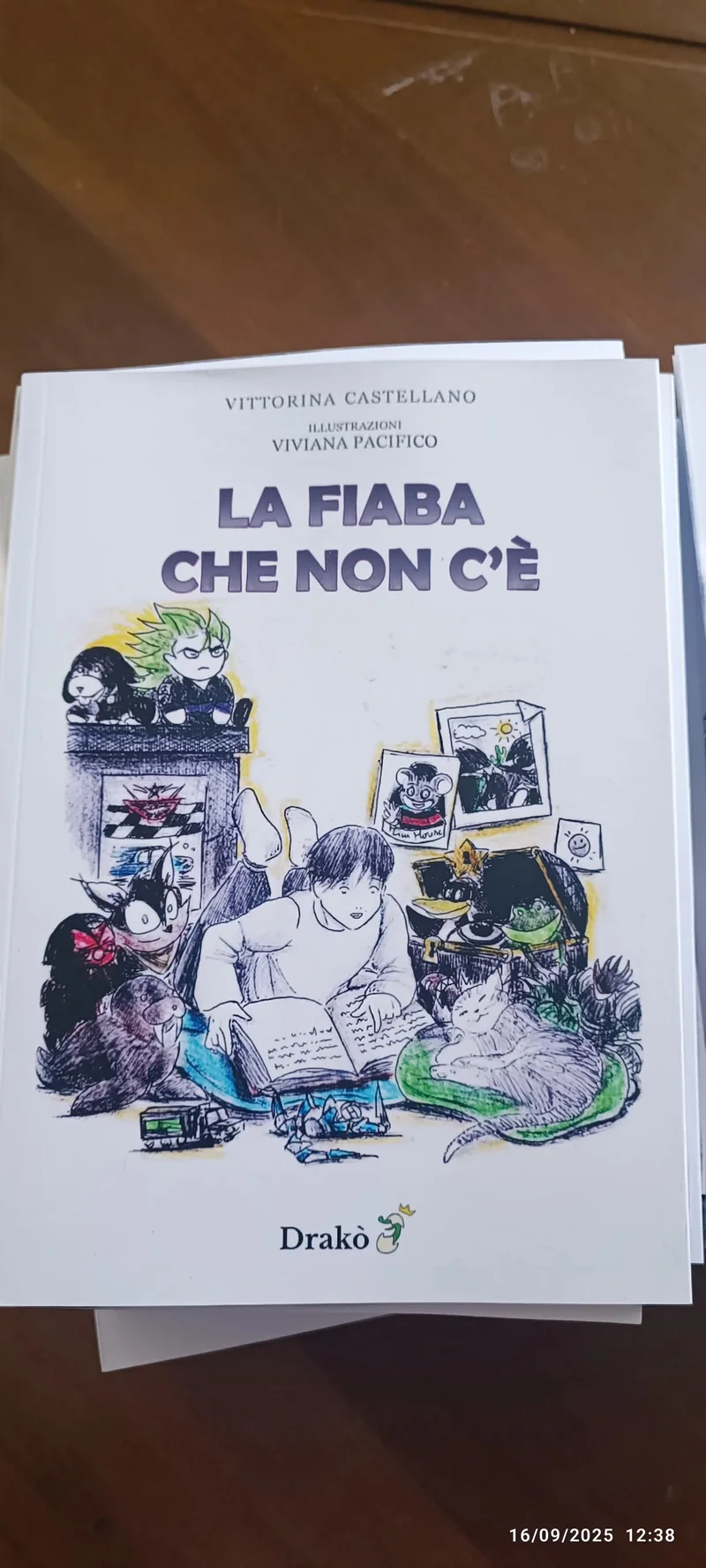 Un libro per ragazzi "La Fiaba che non c'è". 200g.