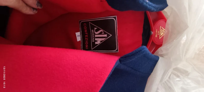 Cappotto vintage bimbo, stile Napoleone, bello e originale, taglia IV. 800g.