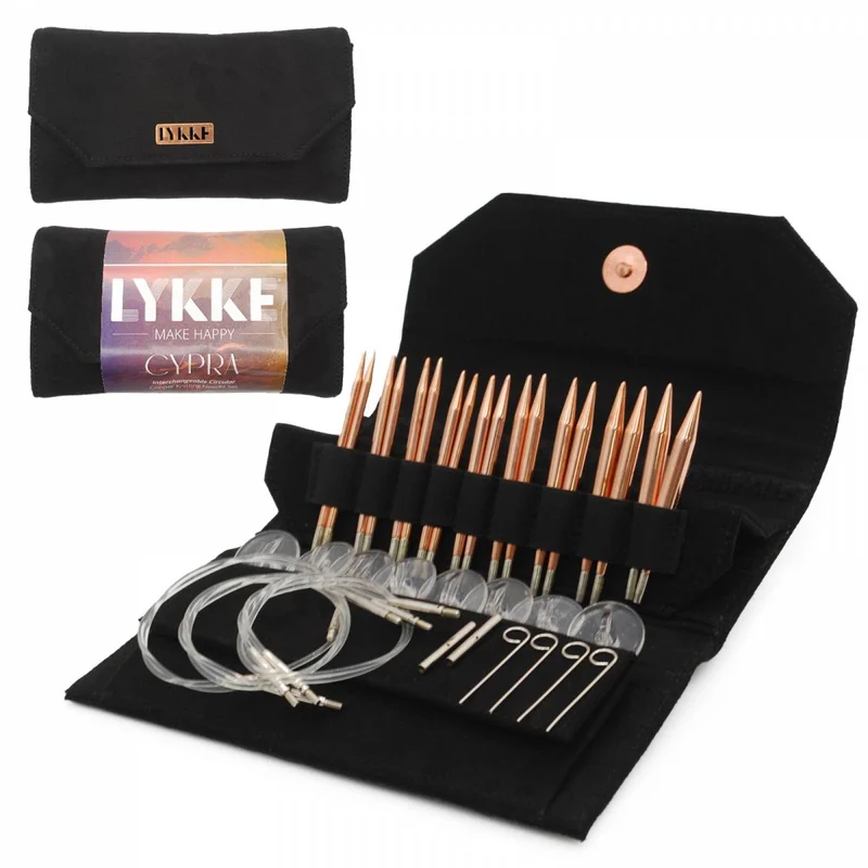 lykke cipra 9 cm (3,5'') incastonato in rame