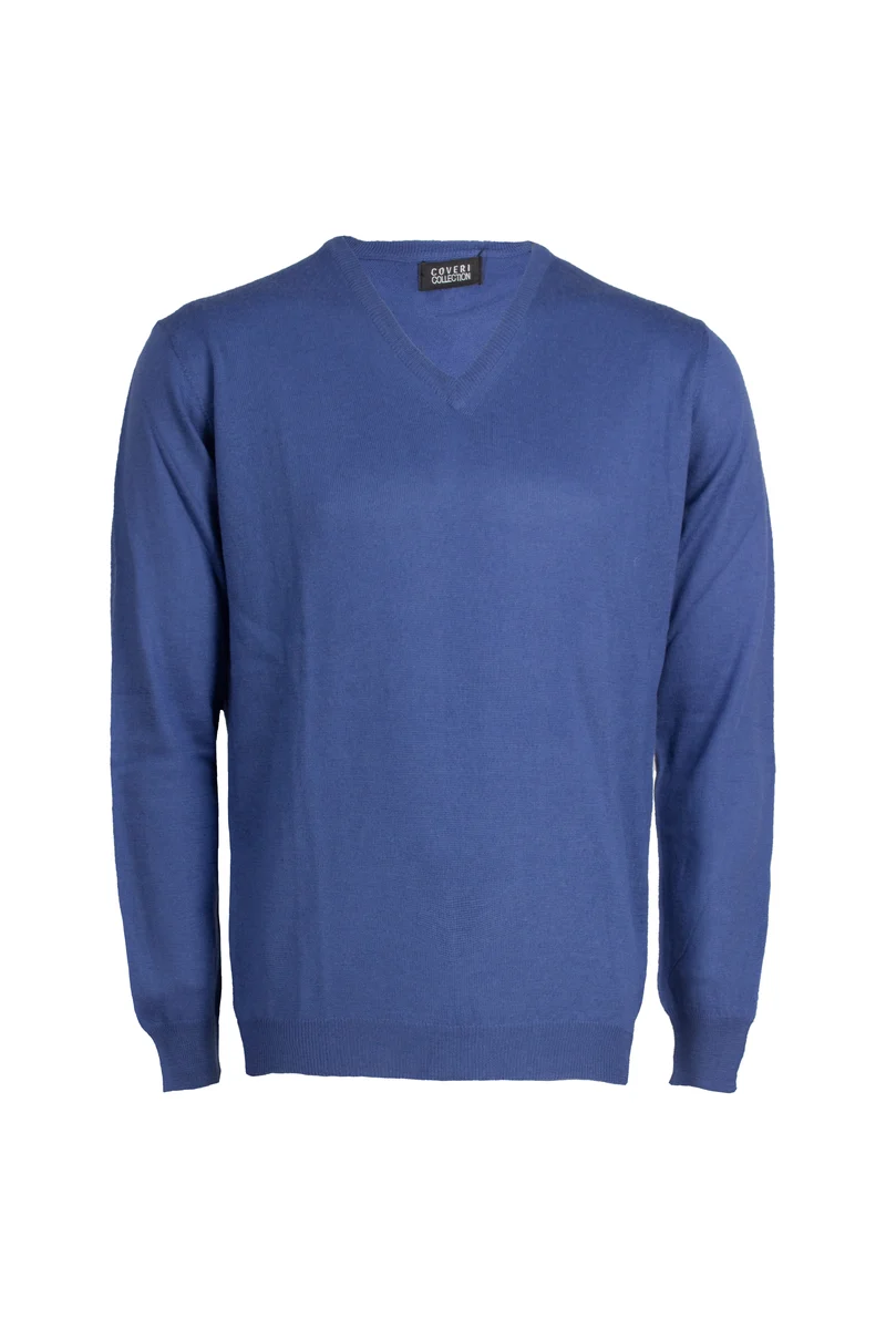 Pullover Made in Italy scollo a V