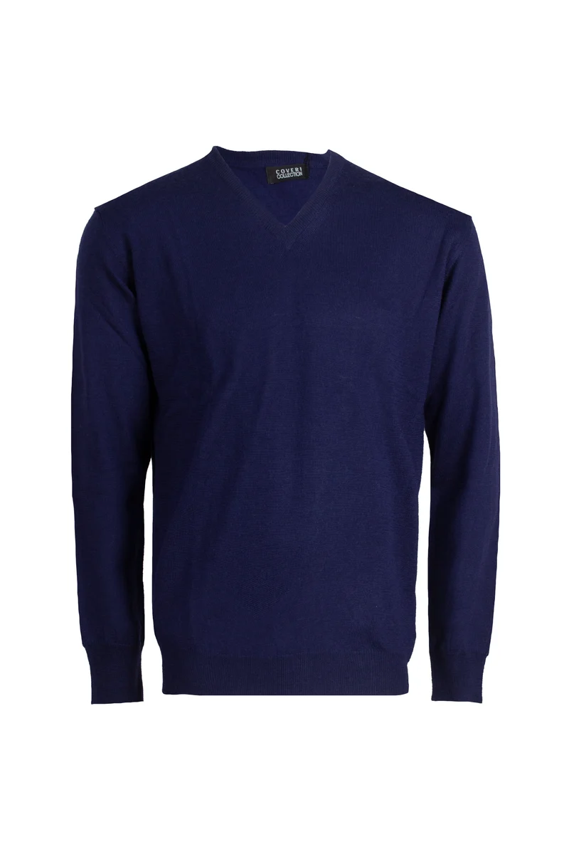 Pullover Made in Italy scollo a V