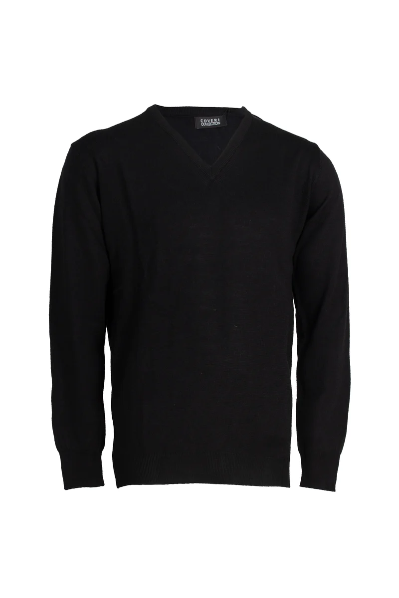 Pullover Made in Italy scollo a V