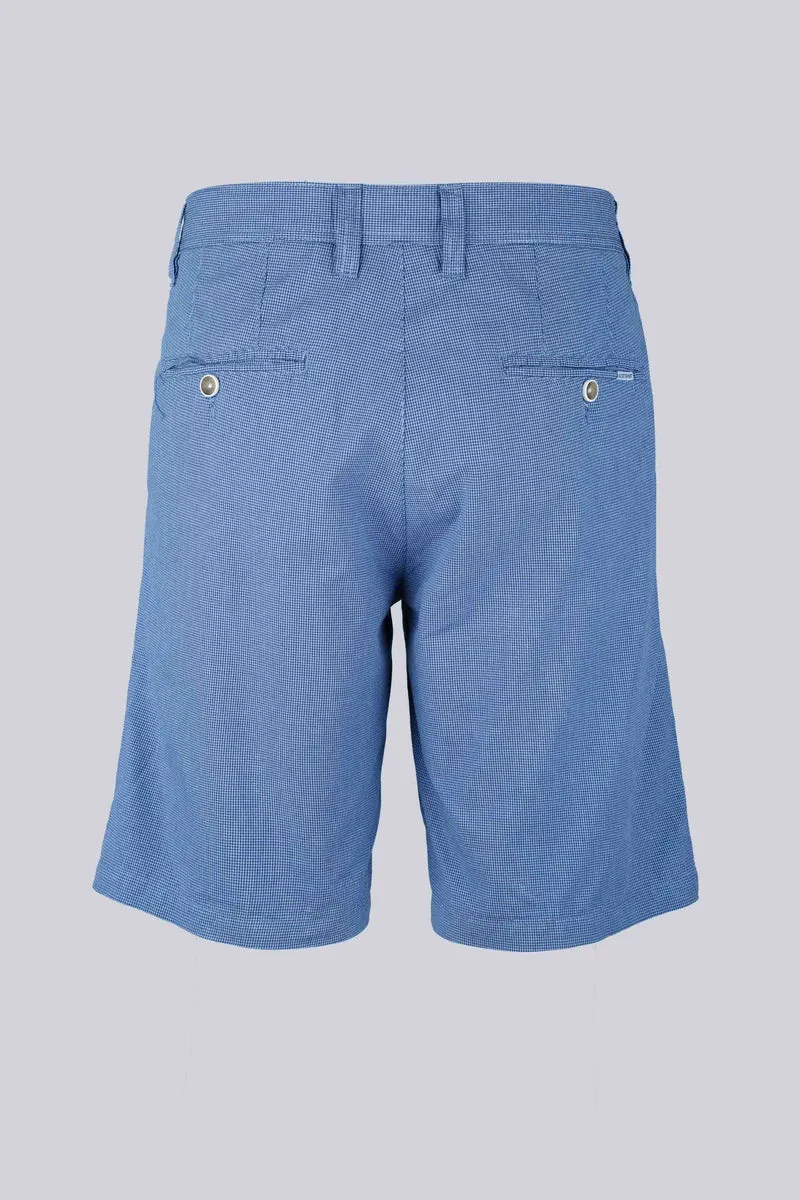 Pantaloncini con fantasia a quadri