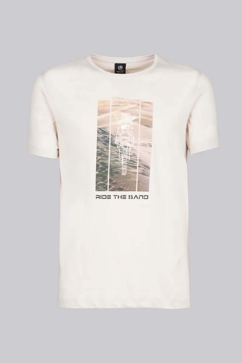 T-shirt con grafica fotografica