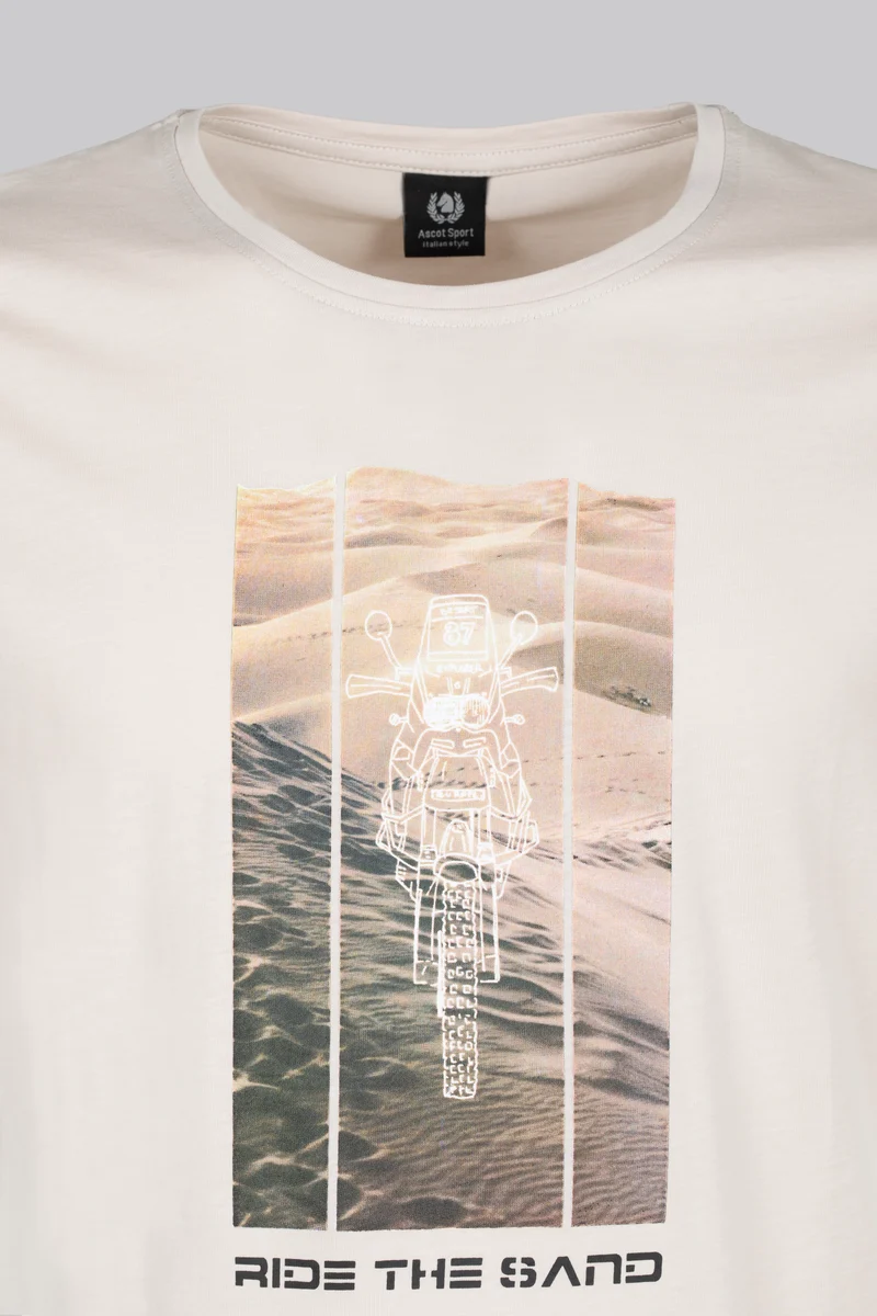 T-shirt con grafica fotografica