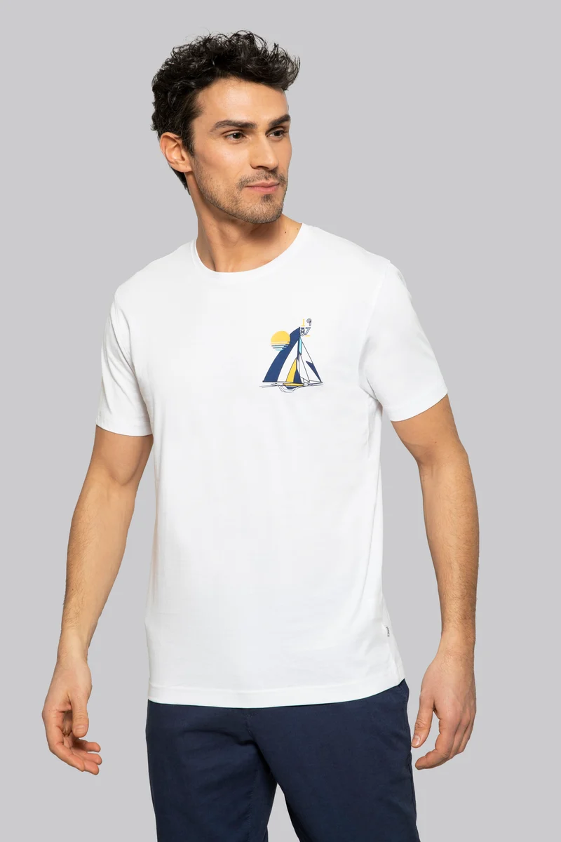 T-shirt grafica 100% cotone