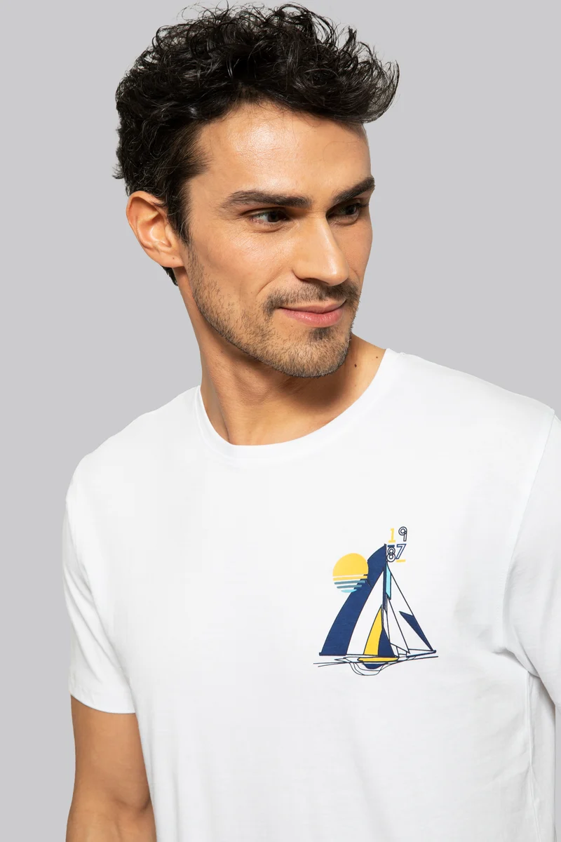 T-shirt grafica 100% cotone