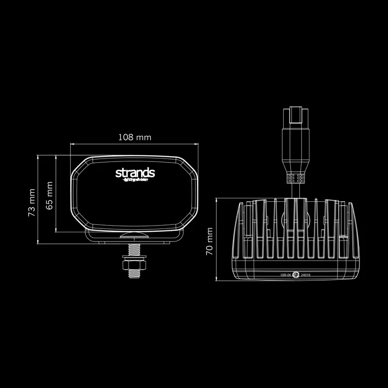 Strands FOR9T Lampada da lavoro antiriflesso / 31W