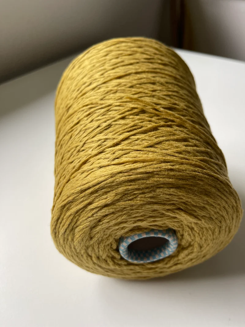 Piuma Cariaggi 100% Cashmere Italiano, Senape, 50 gr