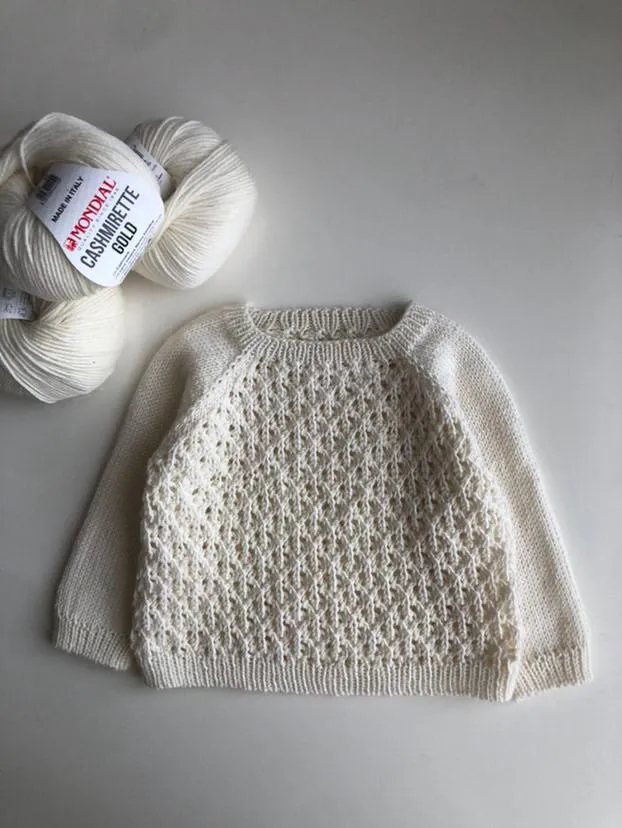 KIT per maglia (FILATO + PDF) "Maglione Canterbury"