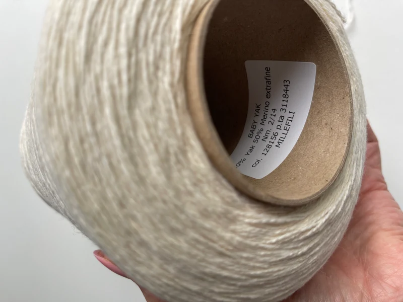 Millefili Baby yak Bianco crema