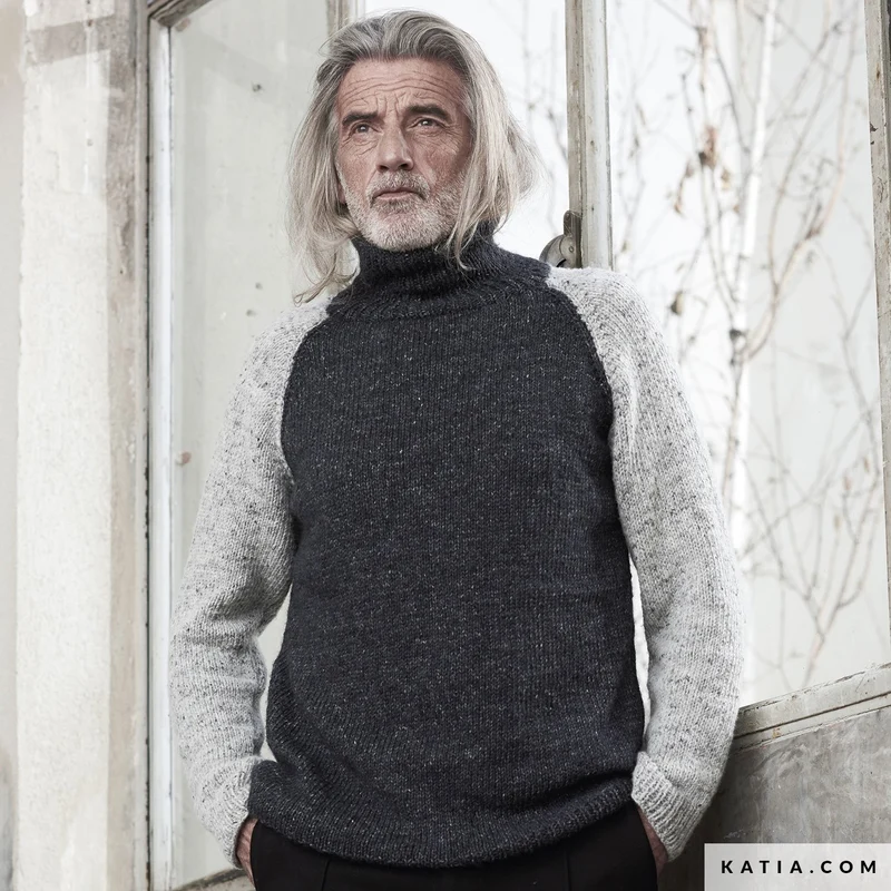 katia cotton-merino tweed