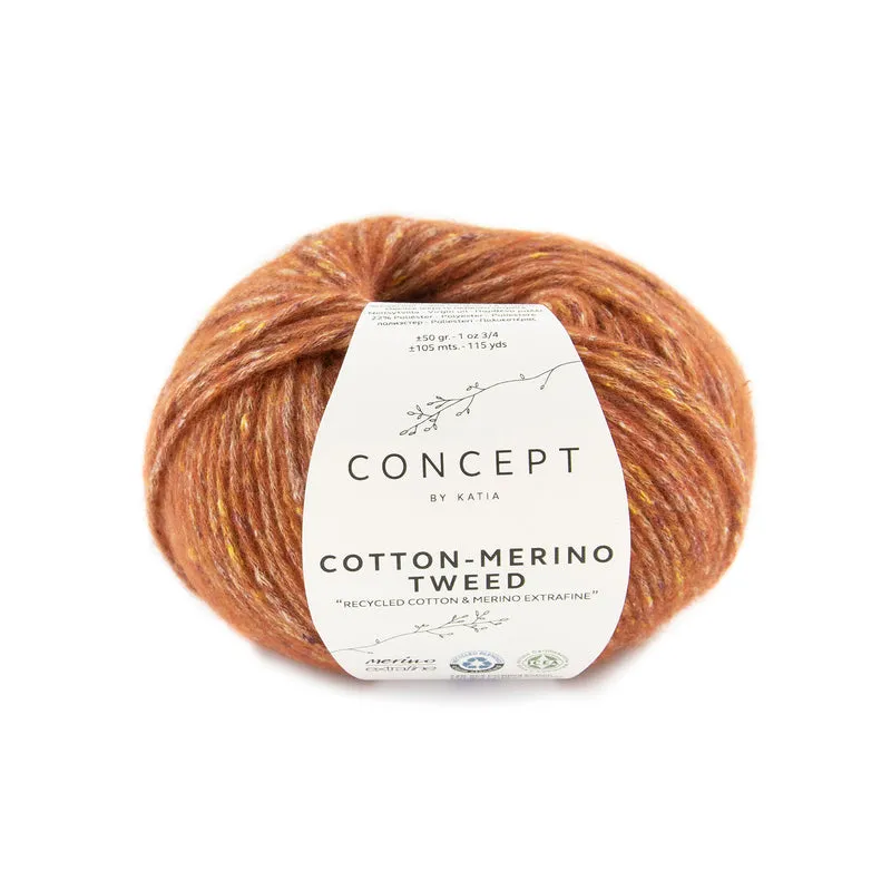 katia cotton-merino tweed
