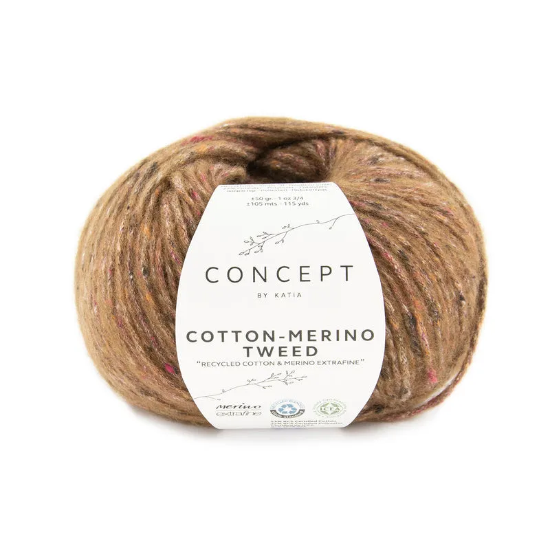 katia cotton-merino tweed