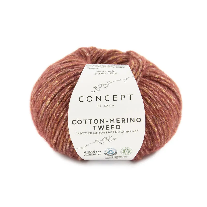 katia cotton-merino tweed