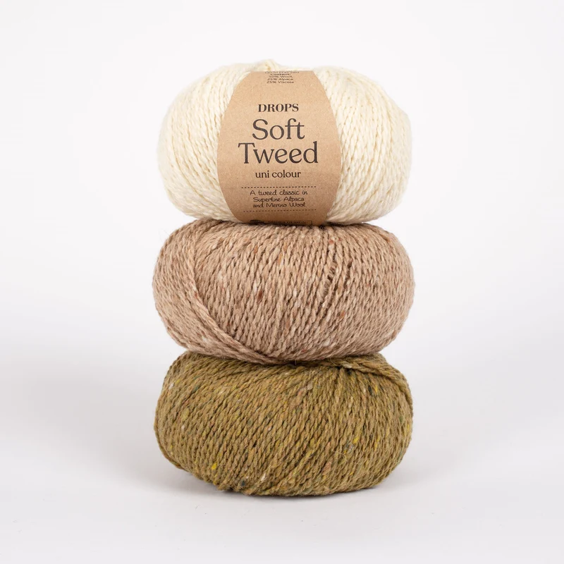 drops morbido tweed