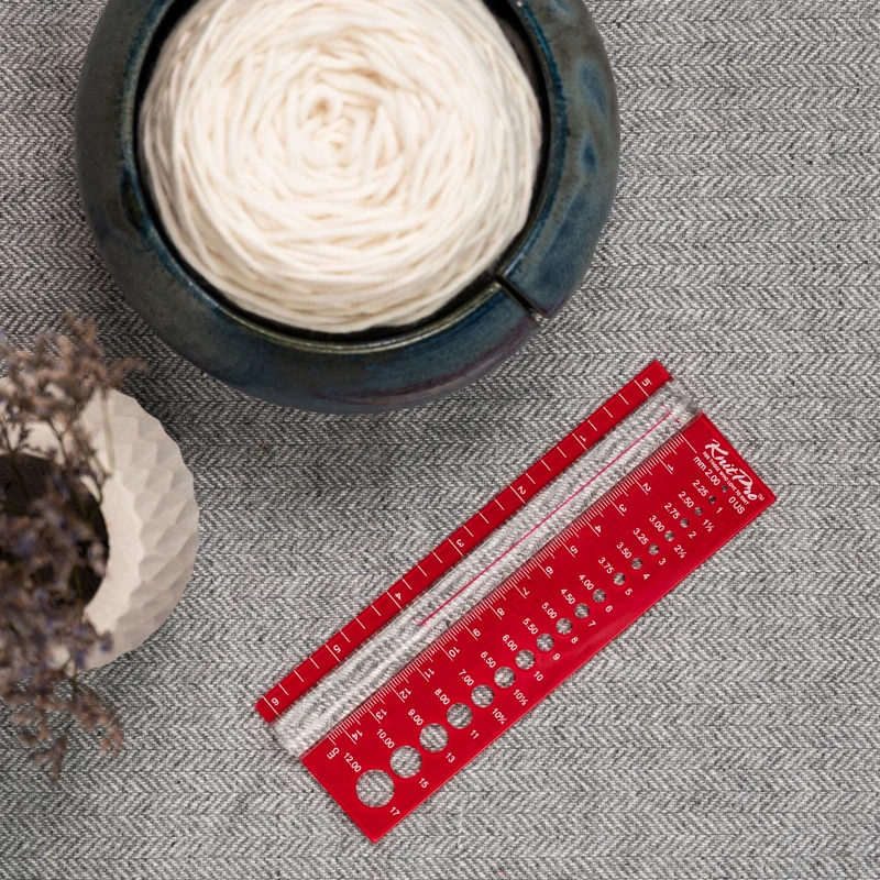knit pro calibro con lente d'ingrandimento