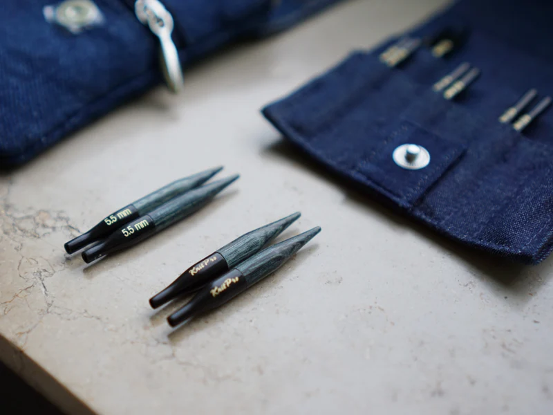 knit pro denim (indigo) ultra corto