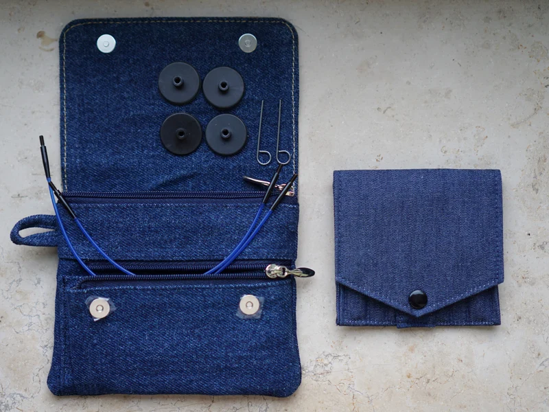 knit pro denim (indigo) ultra corto