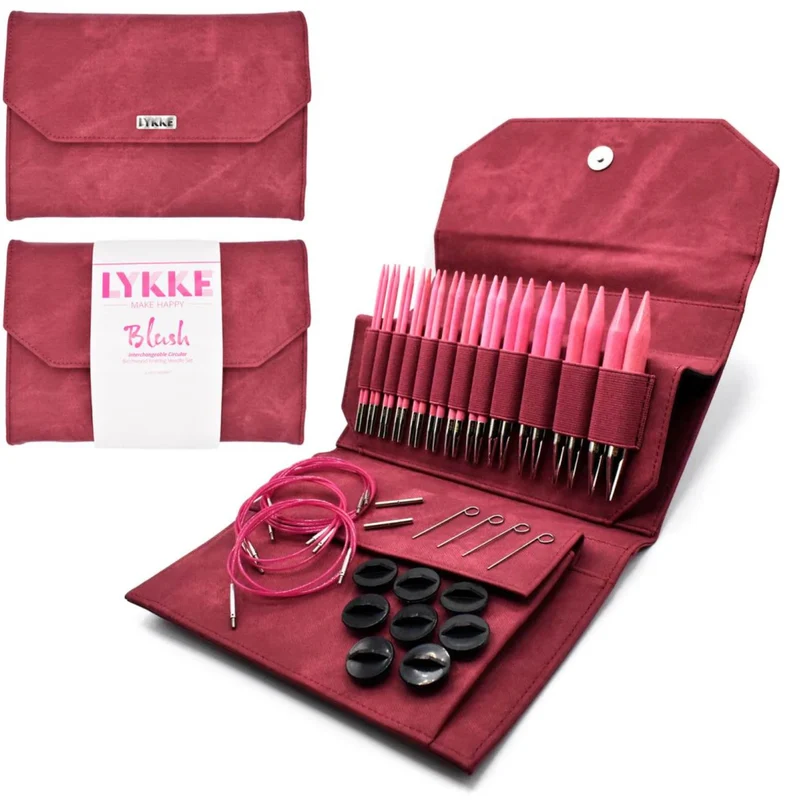 lykke set 12,5 cm (5") fard, magenta, cremisi