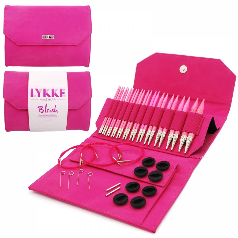lykke set 12,5 cm (5") fard, magenta, cremisi