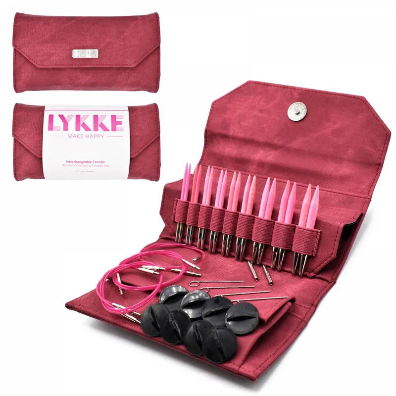 lykke set 9 cm (3,5") fard, magenta, cremisi
