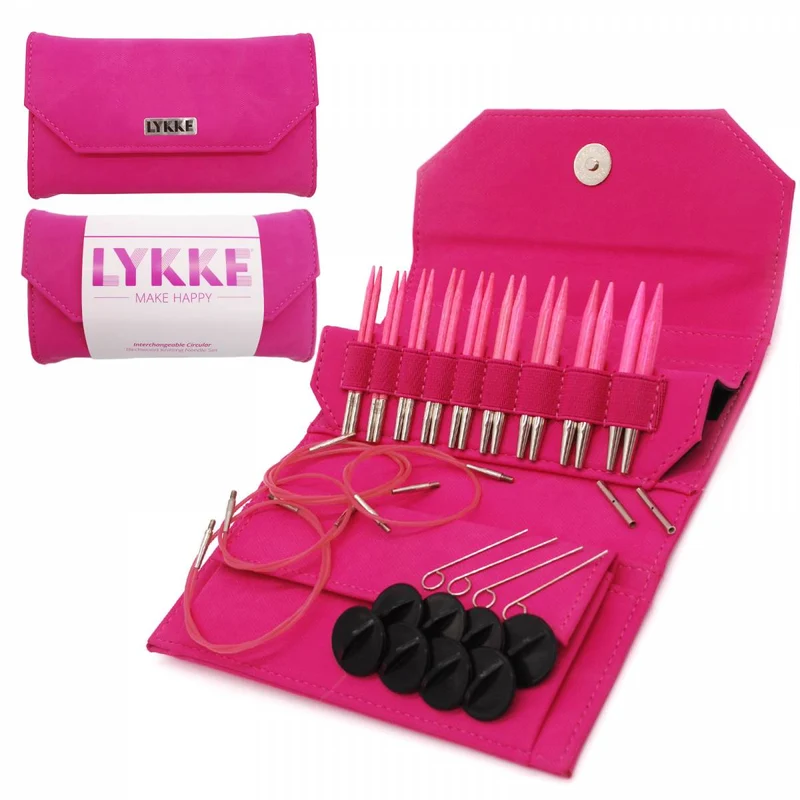lykke set 9 cm (3,5") fard, magenta, cremisi