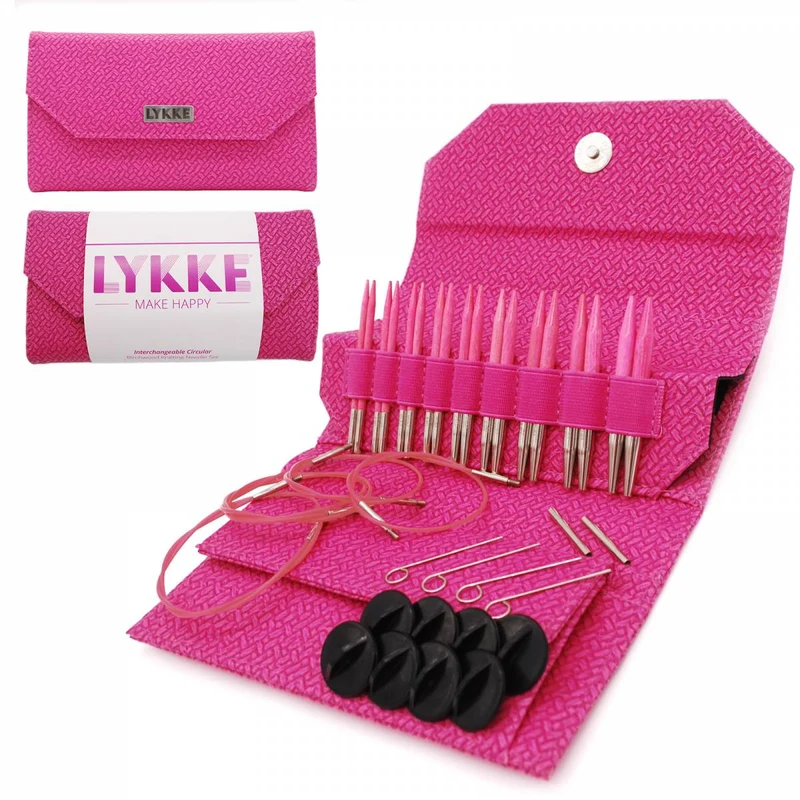lykke set 9 cm (3,5") fard, magenta, cremisi
