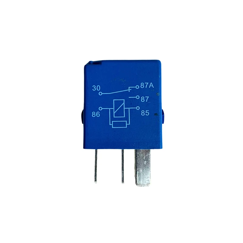 Micro relè di commutazione Hella 12V 5 pin con resistenza / 35A