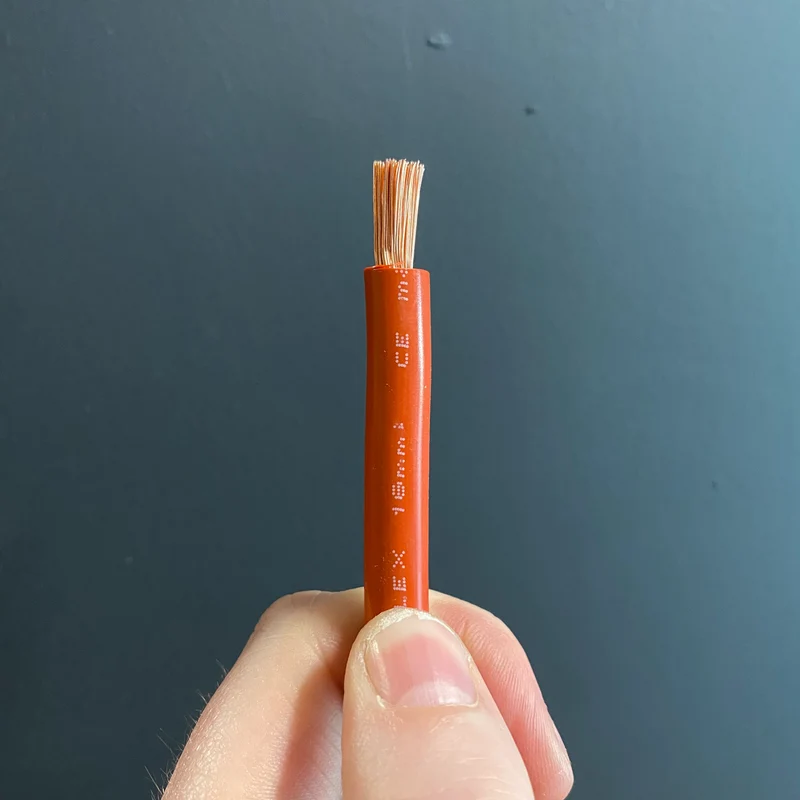 Cavo batteria / 16mm² / Bobina da 100 metri