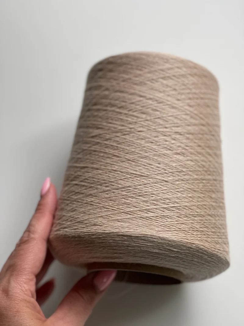 Miscela di cashmere italiano beige