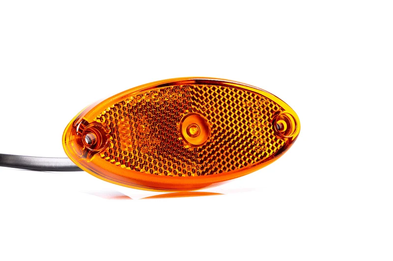 Luce di posizione a LED ovale stile rimorchio Fristom con riflettore