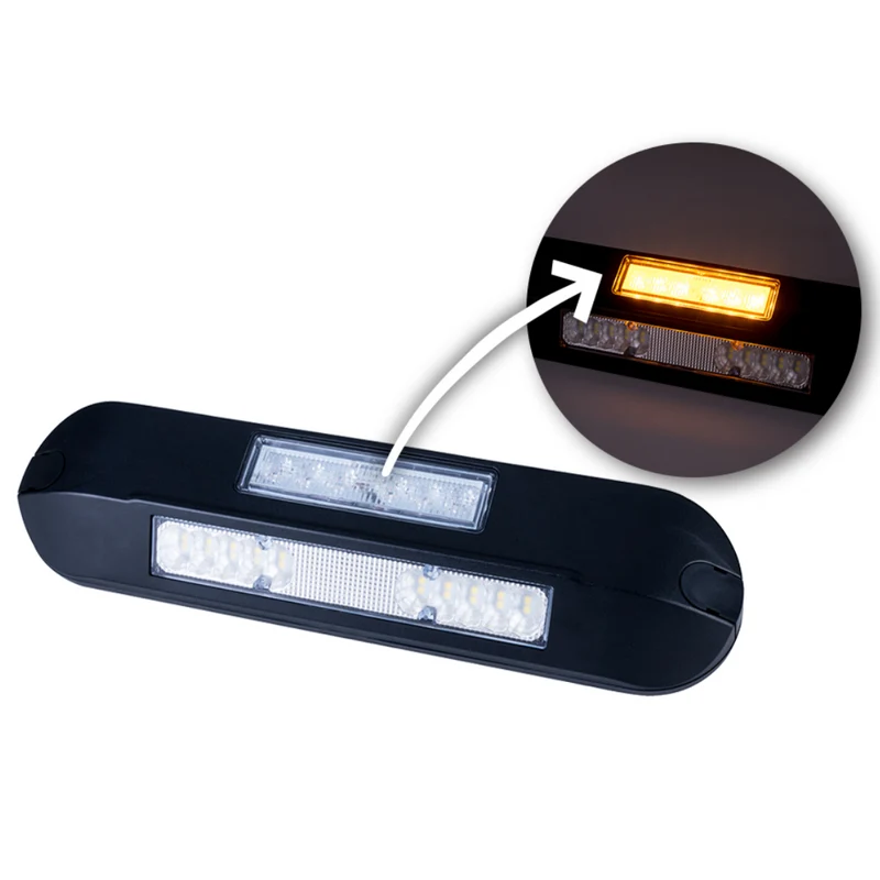 Lampada di scena a LED Horpol con luce stroboscopica di segnalazione pericolo