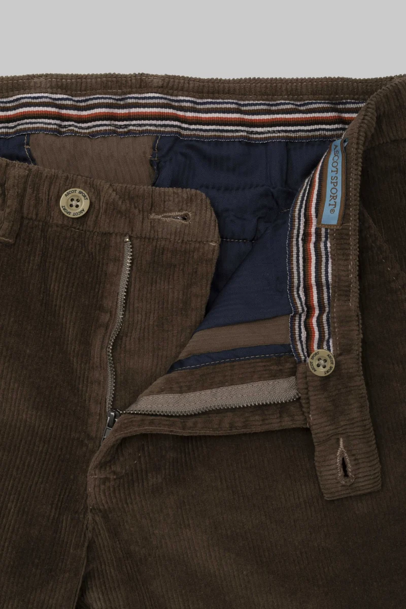 Pantalone chino di velluto